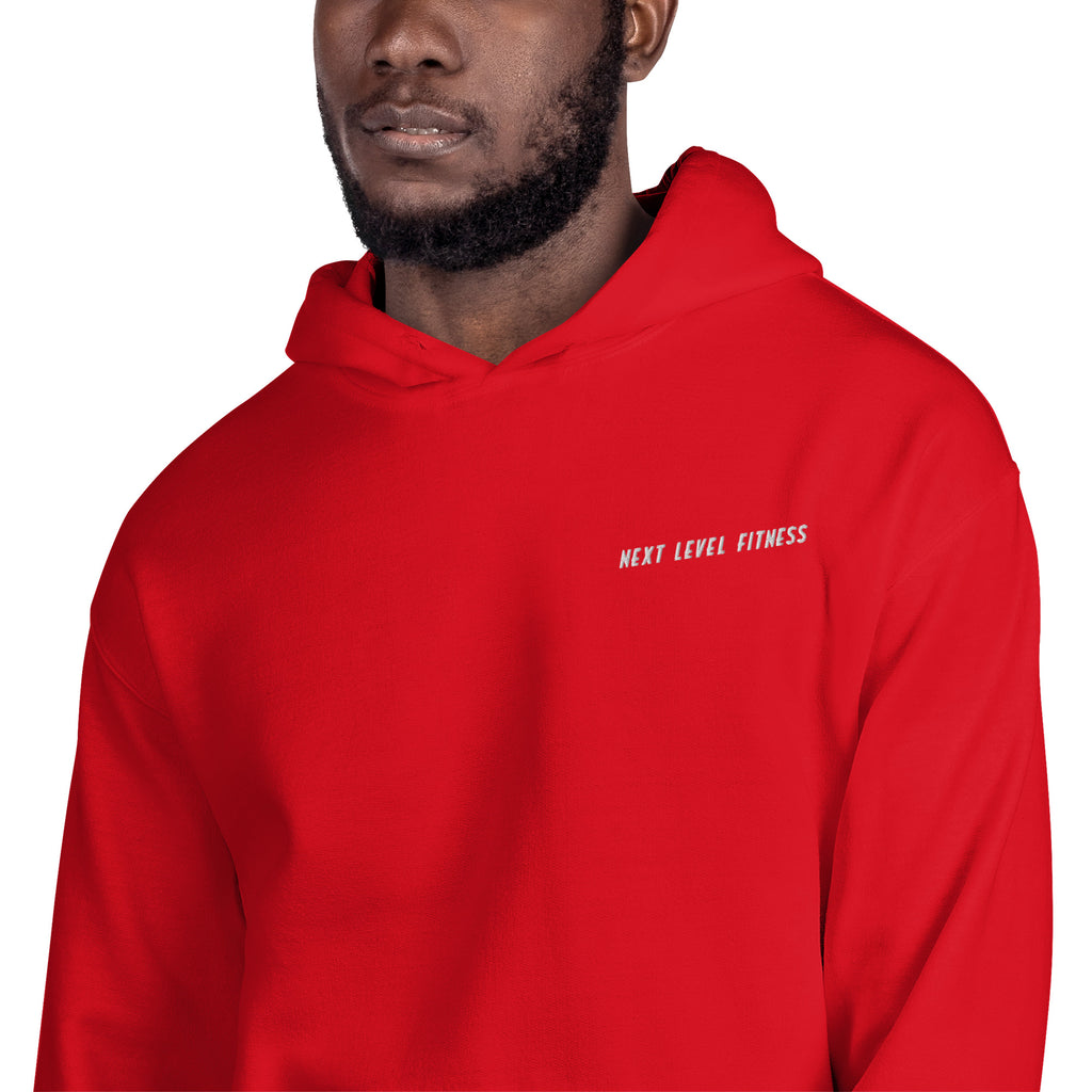 red unisex heavy blend hoodie