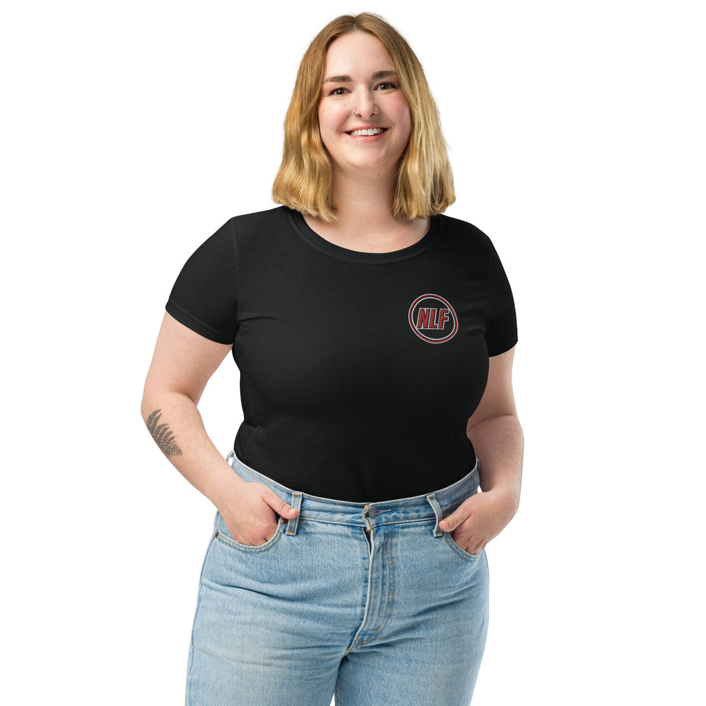 women's fitted black t-shirt 
