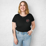 women's fitted black t-shirt 